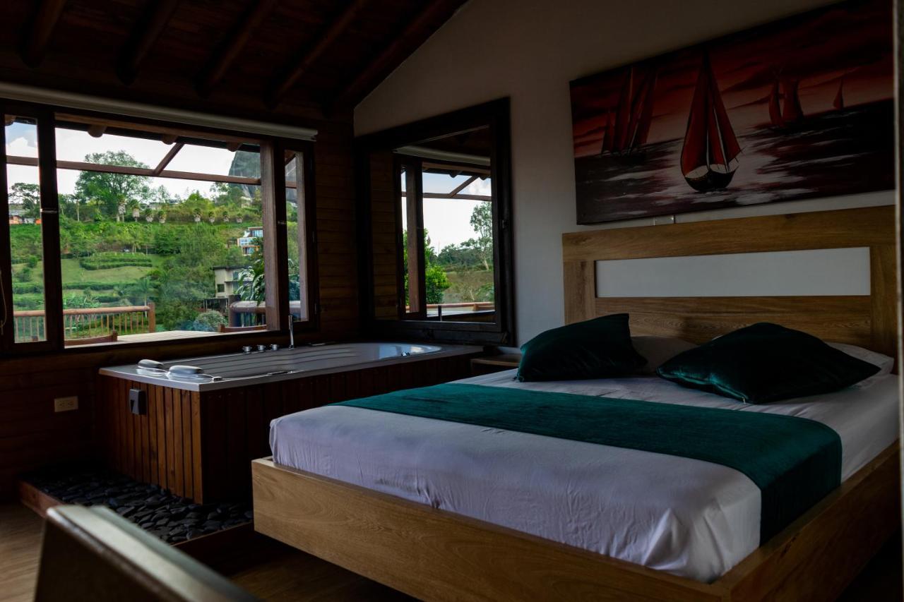 Sotavento Cabanas Guatapé Exterior foto